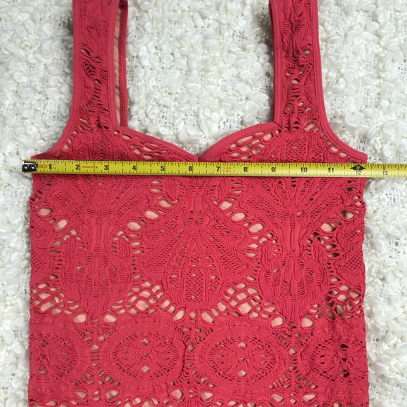 Free People Intimately Pink Lace Bodycon Dress - Picture 6 of 7